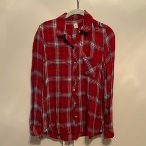 Gap Flannel Plaid Shirt